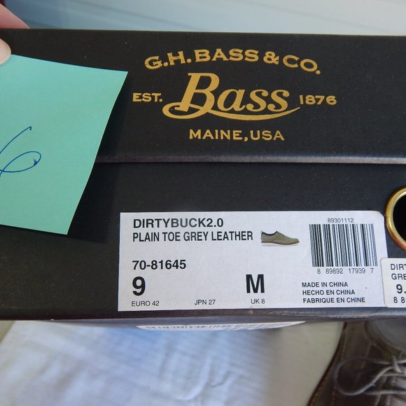 Bass Dirty Buck 2.0 Suede Lace Up Men's shoes - US 9M - Picture 5 of 5